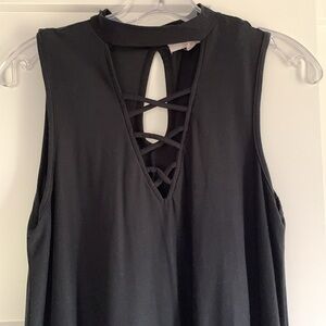 {Derek Heart} Sleeveless A-Line Dress